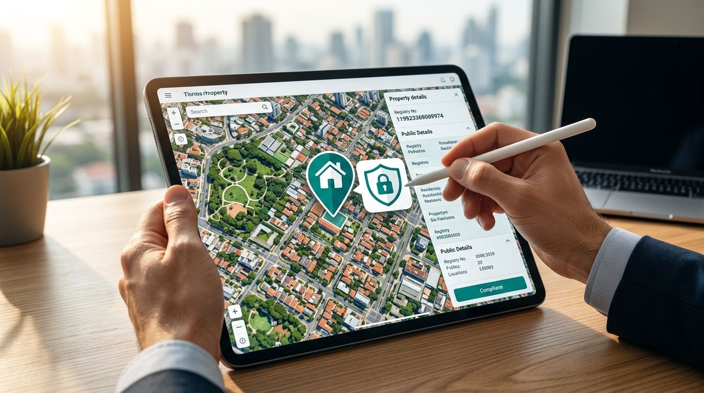 Localizar proprietário de imóvel pelo endereço: como funciona (e o que é legal) em 2026