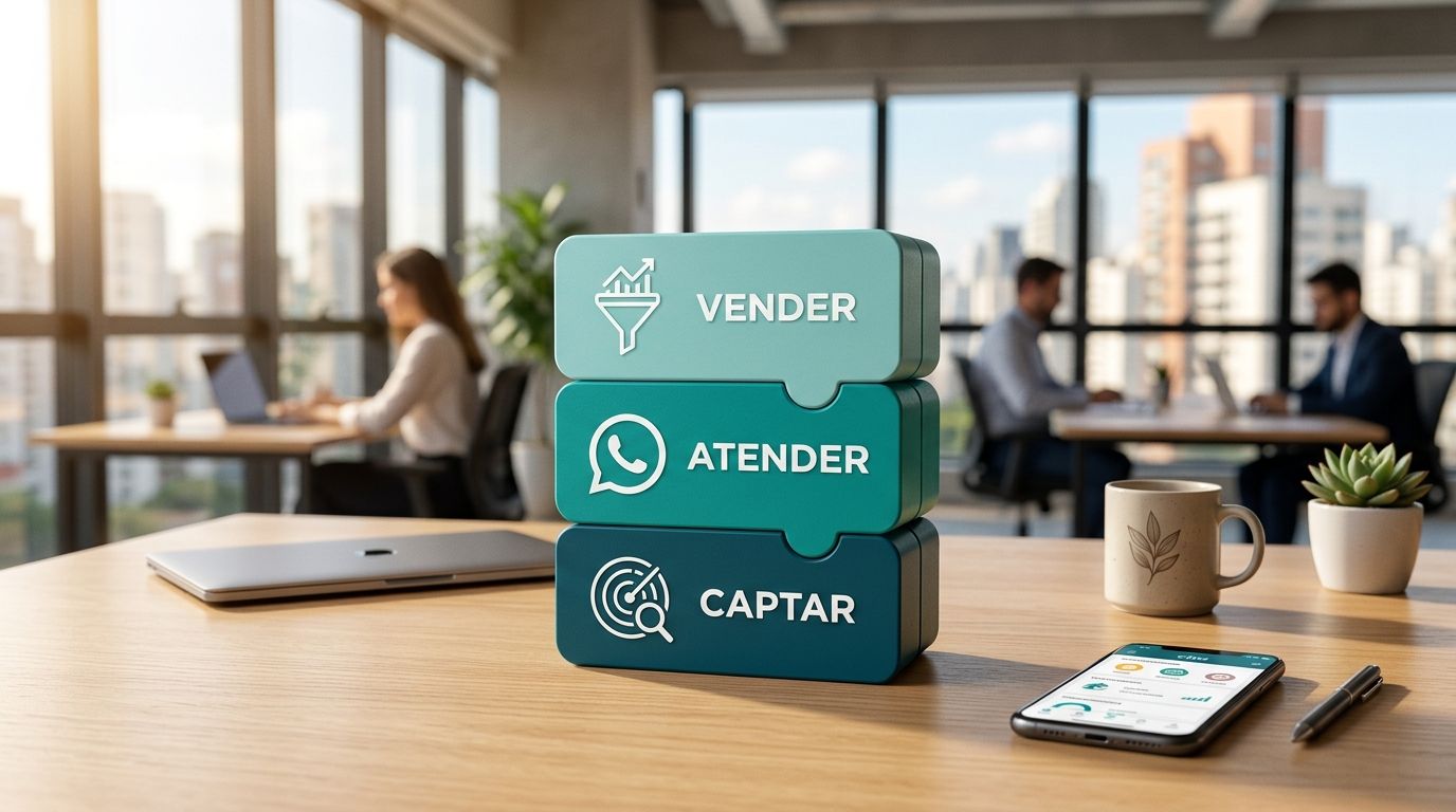 Sistema para imobiliária: o stack mínimo pra captar, atender e vender em 2026